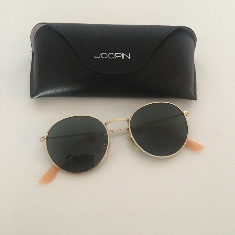 Vintage Style Round Polarized Sunglasses